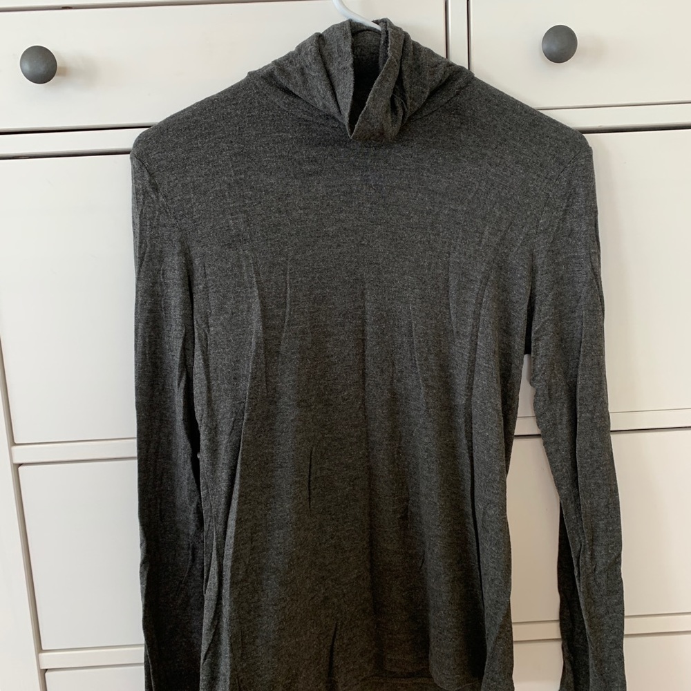 Adele & May charcoal grey turtleneck
